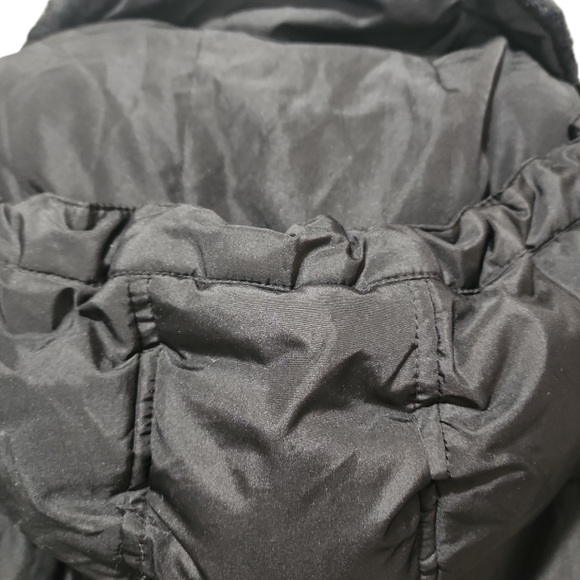 Aeropostale remix med woman or child puffer hood coat fur collar zip snap closur - Picture 9 of 13